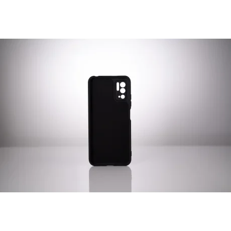 HUSA SMARTPHONE Spacer pentru Xiaomi Redmi Note 10 5G, grosime 2mm, material flexibil silicon + interior cu microfibra, negru &quot;SPPC-XI-RM-N105G-SLK&quot;
