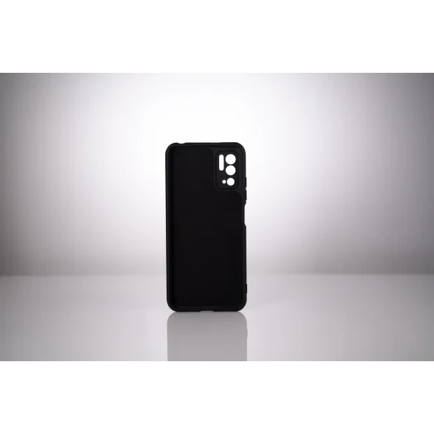 HUSA SMARTPHONE Spacer pentru Xiaomi Redmi Note 10 5G, grosime 2mm, material flexibil silicon + interior cu microfibra, negru &quot;SPPC-XI-RM-N105G-SLK&quot;