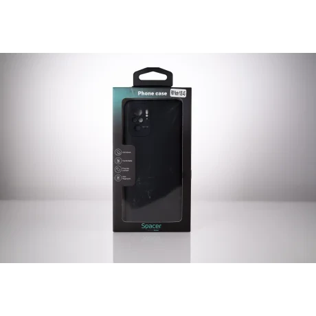HUSA SMARTPHONE Spacer pentru Xiaomi Redmi Note 10 S, grosime 1.5mm, material flexibil TPU, negru "SPPC-XI-RM-N10S-TPU"