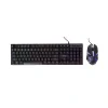 KIT gaming SPACER USB, tastatura RGB rainbow + mouse optic 7 culori, black, &quot;SP-GK-01&quot;