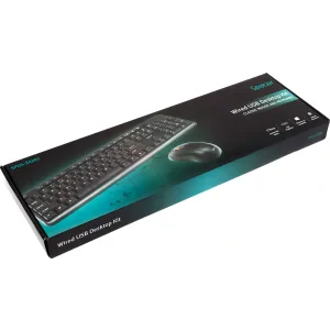 KIT wired SPACER USB, tastatura &quot;SPKB-S62&quot; + mouse optic &quot;SPMO-F01&quot;, black, &quot;SPDS-S6201&quot; 45505412