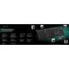KIT wireless SPACER, tastatura wireless + mouse wireless, black, &quot;SPDS-1100&quot;   (include TV 0.8lei)