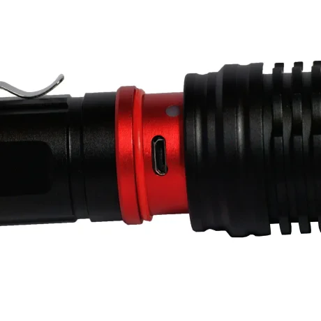 LANTERNA LED SPACER, (CREE XM-L T6), 250 lm, mufa microUSB pt incarcare, High-middle-low-strobe-SOS, battery:3 x AAA "SP-LED-LAMP1" (include TV 0.18lei)