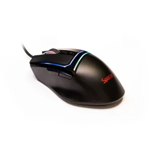 MOUSE Spacer - gaming, gaming, cu fir, USB, optic, 12.000 dpi, butoane/scroll 7/1, iluminare RGB, negru, &quot;SPGM-ALIEN-PRO&quot;