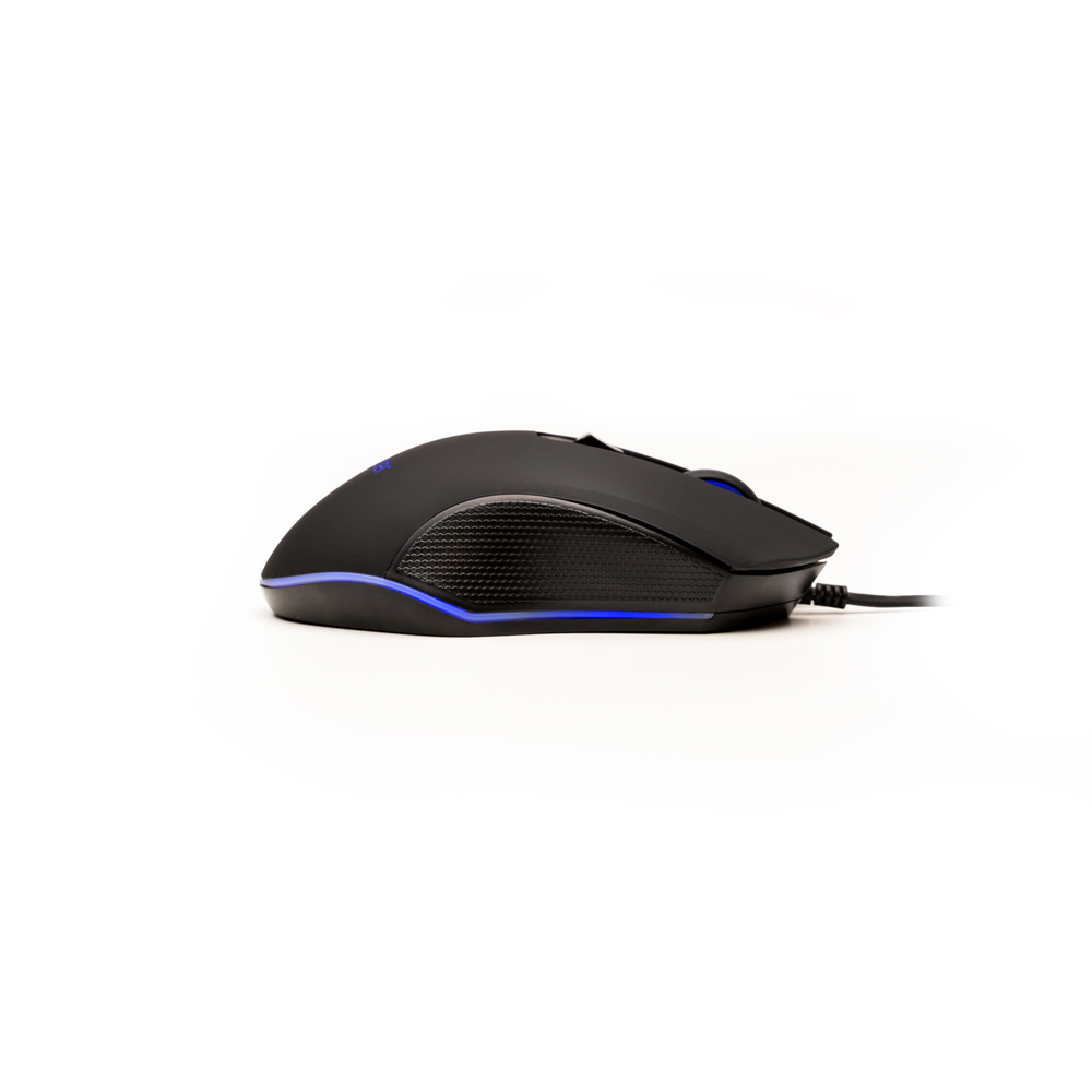 MOUSE  Spacer - gaming, gaming, cu fir, USB, optic, 2400 dpi, butoane/scroll 6/1, iluminare, negru, "SP-GM-01" (include TV 0.18lei) thumb