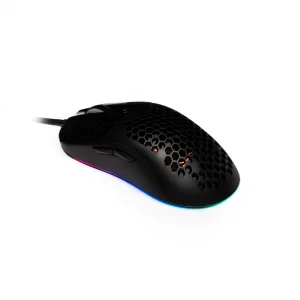 MOUSE Spacer - gaming, gaming, cu fir, USB, optic, 6.400 dpi, butoane/scroll 6/1, iluminare RGB, negru, &quot;SPGM-ALIEN-LIGHT&quot;