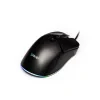 MOUSE Spacer - gaming, gaming, cu fir, USB, optic, rezolutie selectabila max. 8.000 dpi, butoane/scroll 7/1, iluminare RGB, negru, &quot;SPGM-PULSAR-PRO&quot;