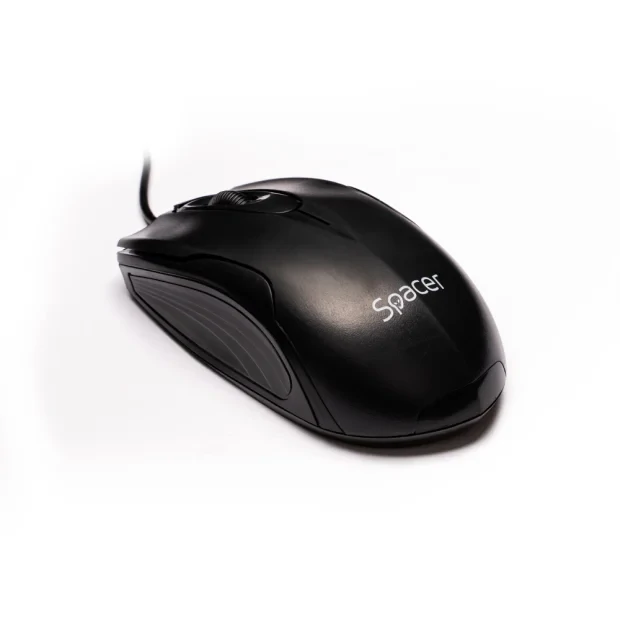 MOUSE  Spacer, PC sau NB, cu fir, USB, optic,  800 dpi, butoane/scroll 3/1, , negru, &quot;SPMO-M11&quot;