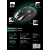 MOUSE  Spacer, PC sau NB, cu fir, USB, optic,  800 dpi, butoane/scroll 3/1, , negru, &quot;SPMO-M11&quot;