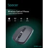 MOUSE  Spacer, PC sau NB, wireless, 2.4GHz, optic, 1000 dpi, butoane/scroll 3/1, , negru, &quot;SPMO-161&quot; (include TV 0.18lei)