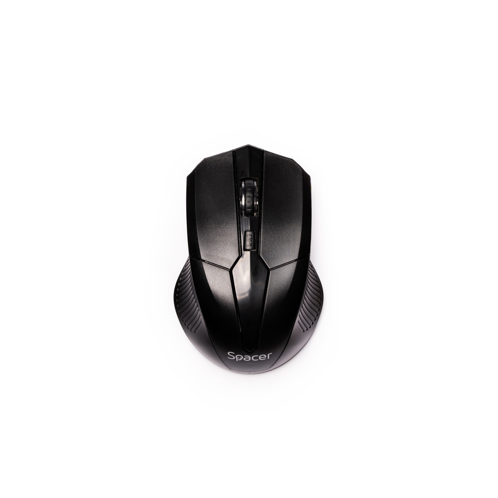 MOUSE  Spacer, PC sau NB, wireless, 2.4GHz, optic, 1600 dpi, butoane/scroll 4/1, , negru, "SPMO-W02" thumb