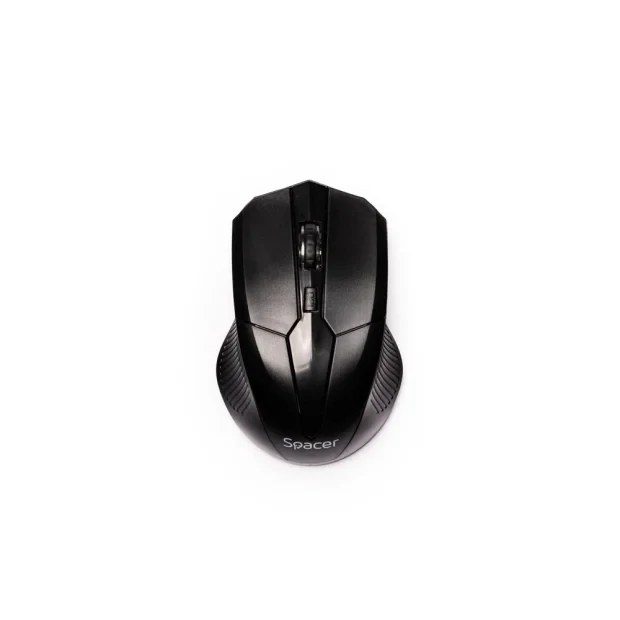 MOUSE  Spacer, PC sau NB, wireless, 2.4GHz, optic, 1600 dpi, butoane/scroll 4/1, , negru, &quot;SPMO-W02&quot;