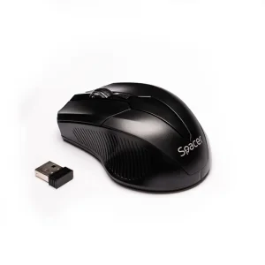 MOUSE  Spacer, PC sau NB, wireless, 2.4GHz, optic, 1600 dpi, butoane/scroll 4/1, , negru, &quot;SPMO-W02&quot;