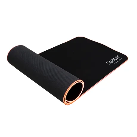 MousePAD RGB SPACER gaming, cauciuc si material textil, 900 x 300 x 3 mm, 1.8 m lungime cablu, negru &quot;SP-PAD-GAME-RGB-B&quot;