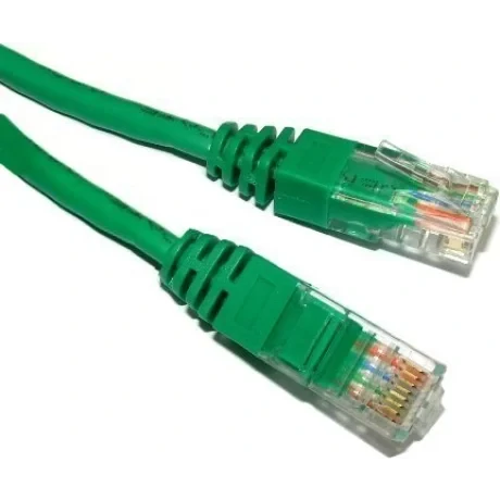 PATCH CORD UTP SPACER Cat5e, cupru-aluminiu, 0.5 m, verde, AWG26, &quot;SP-PT-CAT5-0.5M-G&quot; (include TV 0.06 lei)
