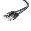 PATCH CORD UTP SPACER Cat5e, cupru-aluminiu, 10 m, negru, AWG26, &quot;SP-PT-CAT5-10M-BK&quot; (include TV 0.8lei)