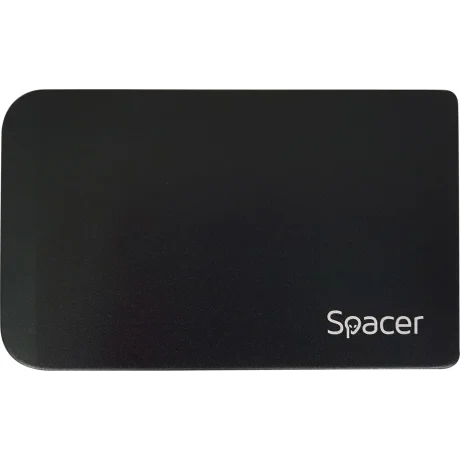 RACK extern SPACER, pt HDD/SSD, 2.5 inch, S-ATA, interfata PC USB 3.0, aluminiu, negru, &quot;SPR-25611&quot; 45503295