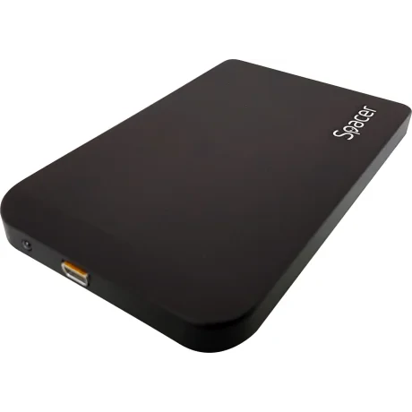 RACK extern SPACER, pt HDD/SSD, 2.5 inch, S-ATA, interfata PC USB 3.0, aluminiu, negru, &quot;SPR-25611&quot; 45503295