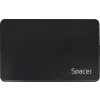 RACK extern SPACER, pt HDD/SSD, 2.5 inch, S-ATA, interfata PC USB 3.0, plastic, negru, &quot;SPR-25612&quot; 45506249