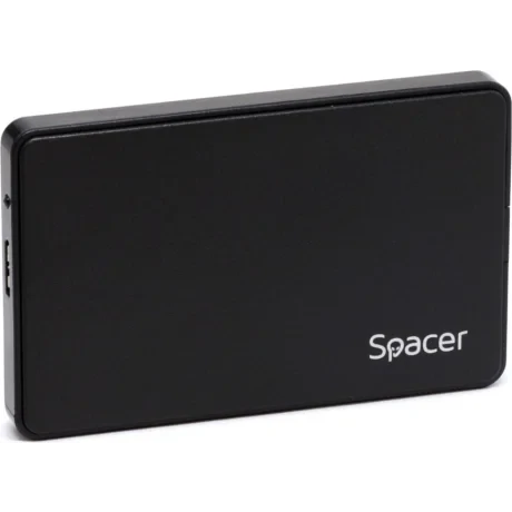 RACK extern SPACER, pt HDD/SSD, 2.5 inch, S-ATA, interfata PC USB 3.0, plastic, negru, &quot;SPR-25612&quot; 45506249