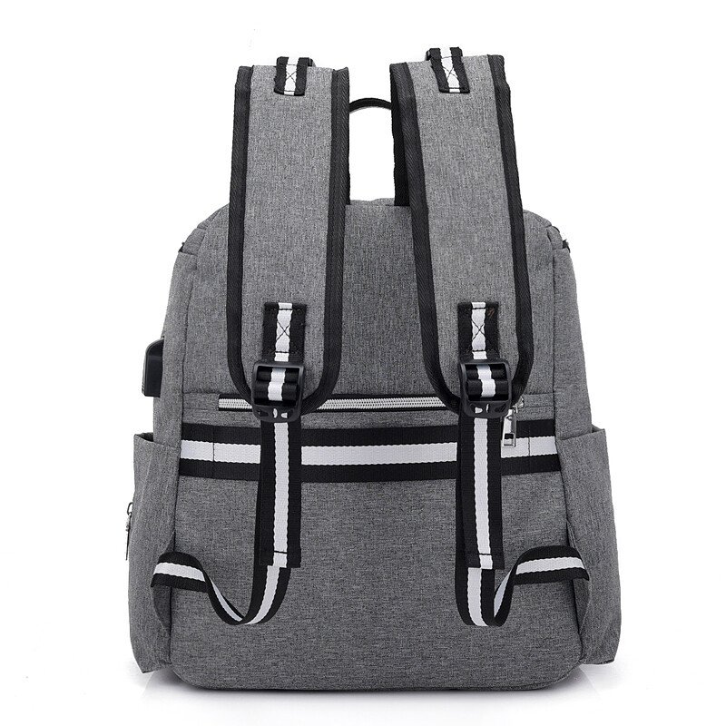 RUCSAC SPACER, 1 compartiment, buzunar frontal x 2, buzunar lateral x 2, buzunar dorsal cu fermoar, buzunar termoizolant detasabil, USB 2.0 (M)(pt. acces la Power Bank), fanta acces casti,  nylon, gri, "Lady Bag",  "SPB-Pumpkin" thumb
