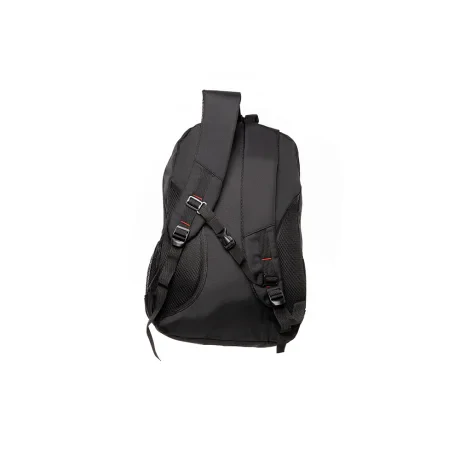RUCSAC SPACER CHICAGO BLACK ,pt. notebook de max. 17&quot;, 3 compartimente, buzunar frontal, buzunar lateral x 2,2 manere, waterproof,  poliester, negru, &quot;Chicago&quot;,  &quot;SPBP-CHICAGO-BK&quot;