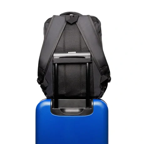 RUCSAC SPACER NEW YORK BLACK, pt. notebook de max. 17&quot;,Compartiment Laptop, Compartiment Calatorie, buzunar frontal, compartiment travel, troler strap,,  waterproof,  poliester, negru, &quot; NEW-YORK-BK&quot;,  &quot;SPBP-NEW-YORK-BK&quot;