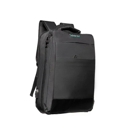 RUCSAC SPACER NEW YORK BLACK, pt. notebook de max. 17&quot;,Compartiment Laptop, Compartiment Calatorie, buzunar frontal, compartiment travel, troler strap,,  waterproof,  poliester, negru, &quot; NEW-YORK-BK&quot;,  &quot;SPBP-NEW-YORK-BK&quot;