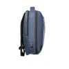 RUCSAC SPACER NEW YORK BLUE, pt. notebook de max. 17&quot;,2 compartimente, buzunar frontal, compartiment travel, troler strap, waterproof,  poliester, albastru, &quot; NEW-YORK-BL&quot;, 45506981 &quot;SPBP-NEW-YORK-BL&quot;