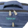 RUCSAC SPACER NEW YORK BLUE, pt. notebook de max. 17&quot;,2 compartimente, buzunar frontal, compartiment travel, troler strap, waterproof,  poliester, albastru, &quot; NEW-YORK-BL&quot;, 45506981 &quot;SPBP-NEW-YORK-BL&quot;
