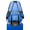 RUCSAC SPACER, pt. notebook de max. 15.6", 2 compartimente, buzunar frontal, buzunar lateral x 2, blocare fermoar, USB 2.0 (M)(pt. acces la Power Bank), Jack 3.5 mm (pt. acces la casti), waterproof,  poliester, albastru, "Duke",  "SPBP-DUKE-BL"