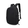 RUCSAC SPACER, pt. notebook de max. 15.6&quot;, 2 compartimente, buzunar frontal, buzunar lateral x 2, blocare fermoar, USB 2.0 (M)(pt. acces la Power Bank), Jack 3.5 mm (pt. acces la casti), waterproof,  poliester, negru, &quot;Duke&quot;,  &quot;SPB-DUKE-BLACK&quot;