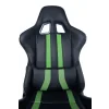 SCAUN GAMING SPACER imitatie piele, black &amp; green, brate ajustabile, greutate max. 120kg, dimensiuni 69.5*77.5*126~132cm &quot;SPCH-TRINITY-GRN&quot;/45505852