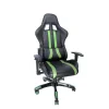 SCAUN GAMING SPACER imitatie piele, black &amp; green, brate ajustabile, greutate max. 120kg, dimensiuni 69.5*77.5*126~132cm &quot;SPCH-TRINITY-GRN&quot;/45505852