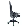 SCAUN GAMING SPACER imitatie piele, black &amp; green, brate ajustabile, greutate max. 120kg, dimensiuni 69.5*77.5*126~132cm &quot;SPCH-TRINITY-GRN&quot;/45505852