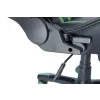 SCAUN GAMING SPACER imitatie piele, black &amp; green, brate ajustabile, greutate max. 120kg, dimensiuni 69.5*77.5*126~132cm &quot;SPCH-TRINITY-GRN&quot;/45505852