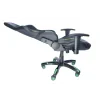 SCAUN GAMING SPACER imitatie piele, black &amp; green, brate ajustabile, greutate max. 120kg, dimensiuni 69.5*77.5*126~132cm &quot;SPCH-TRINITY-GRN&quot;/45505852