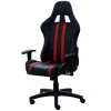 SCAUN GAMING SPACER imitatie piele, black &amp; red, brate ajustabile, greutate max. 120kg, dimensiuni 69.5*77.5*126~132cm &quot;SPCH-TRINITY-RED&quot;