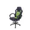 SCAUN GAMING SPACER imitatie piele &amp; material textil, black &amp; green, greutate max. 120kg, dimensiuni 59*70*106~114cm &quot;SPCH-CHAMP-GRN&quot;