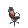 SCAUN GAMING SPACER imitatie piele &amp; material textil, black &amp; orange, greutate max. 120kg, dimensiuni 59*70*106~114cm "SPCH-CHAMP-RNG"/45505851