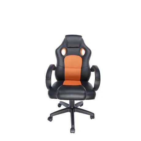 SCAUN GAMING SPACER imitatie piele &amp; material textil, black &amp; orange, greutate max. 120kg, dimensiuni 59*70*106~114cm "SPCH-CHAMP-RNG"/45505851