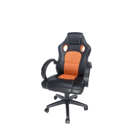 SCAUN GAMING SPACER imitatie piele &amp; material textil, black &amp; orange, greutate max. 120kg, dimensiuni 59*70*106~114cm "SPCH-CHAMP-RNG"/45505851