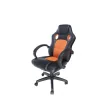 SCAUN GAMING SPACER imitatie piele &amp; material textil, black &amp; orange, greutate max. 120kg, dimensiuni 59*70*106~114cm "SPCH-CHAMP-RNG"/45505851