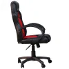 SCAUN GAMING SPACER imitatie piele &amp; material textil, black &amp; red, greutate max. 120kg, dimensiuni 59*70*106~114cm "SPCH-CHAMP-RED"
