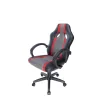 SCAUN GAMING SPACER imitatie piele &amp; material textil, black &amp; red, greutate max. 120kg, dimensiuni 60*70*102~111cm "SPCH-ELITE-RED"