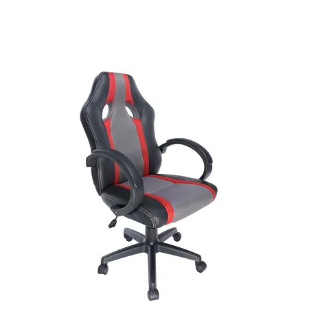 SCAUN GAMING SPACER imitatie piele &amp; material textil, black &amp; red, greutate max. 120kg, dimensiuni 60*70*102~111cm "SPCH-ELITE-RED"