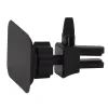 SUPORT auto magnetic SPACER pt. SmartPhone, fixare in ventilatie prin CLIPS, Magnetic, 4 SuperMagneti N50, rotire 360 grade, negru, &quot;SPCH-MAG-CLIPS&quot;