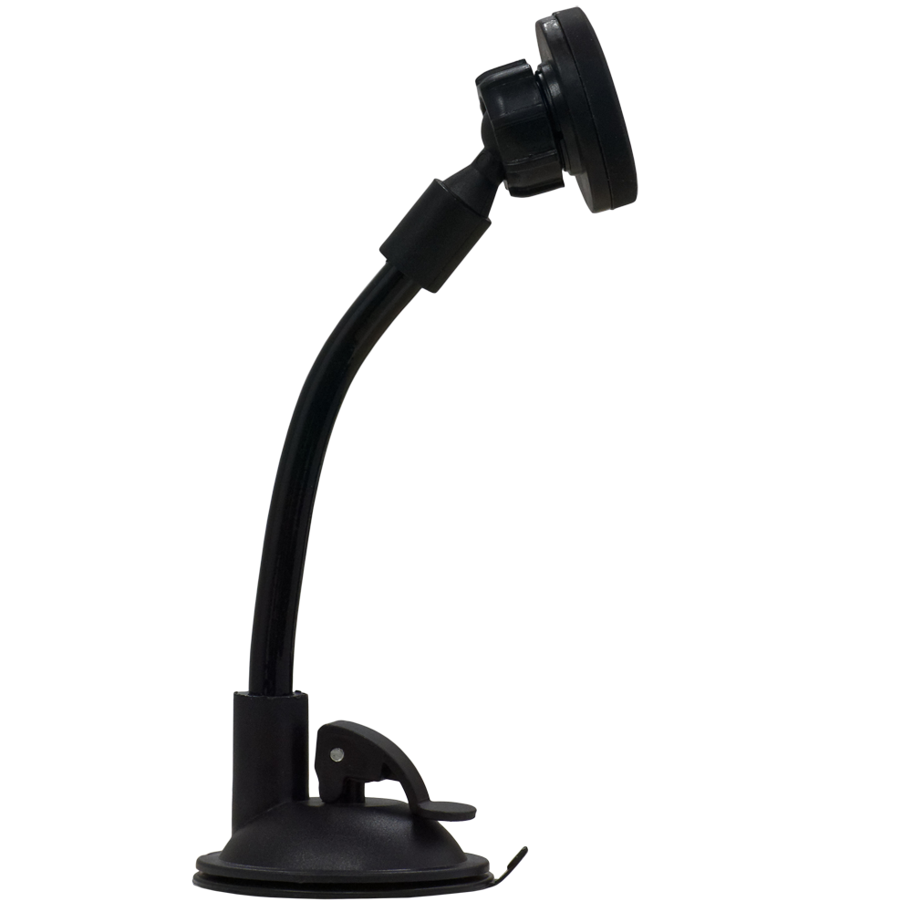 SUPORT auto SPACER pt. SmartPhone, fixare pe bord sau geam, cu ventuza, magnetic, flexibil, rotire 360 grade, black, "SPT-MCH" thumb