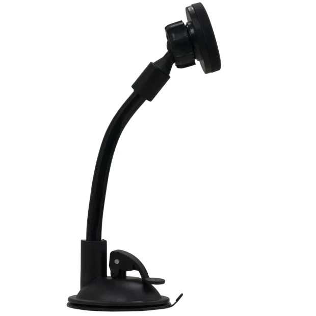 SUPORT auto SPACER pt. SmartPhone, fixare pe bord sau geam, cu ventuza, magnetic, flexibil, rotire 360 grade, black, &quot;SPT-MCH&quot;