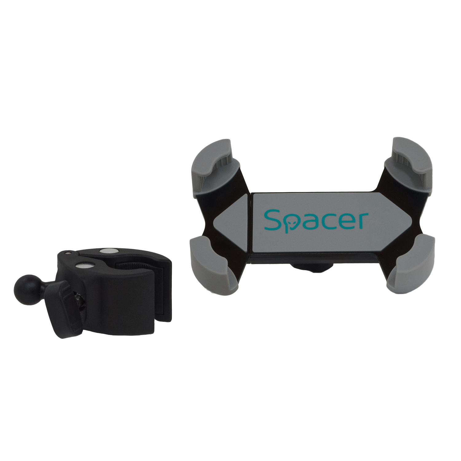 SUPORT Bicicleta SPACER pt SmartPhone, Multi-Purpose, fixare de bare de diferite dimensiuni, Negru, "SPBH-MP-01" thumb